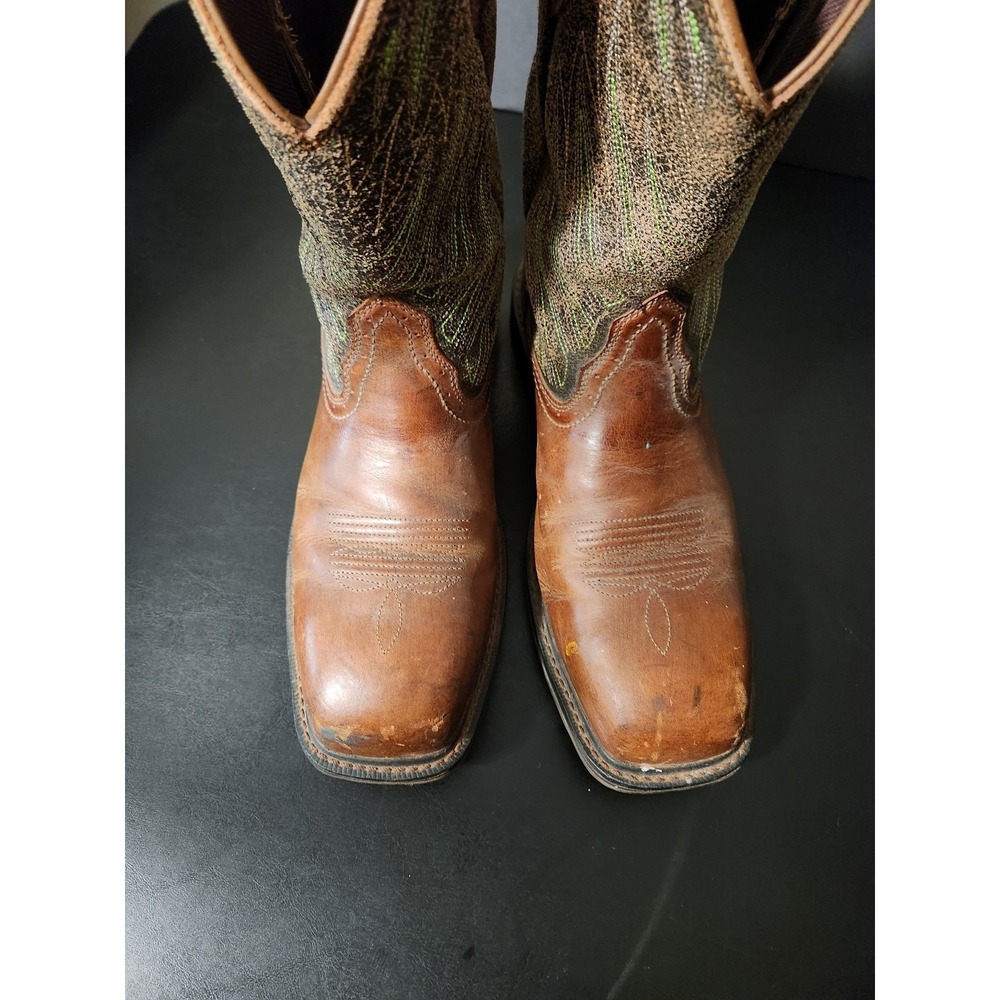 Ariat Groundbreaker Composite Toe Work Boots Brown Leather 10014229 Mens 10.5 D - Picture 3 of 9